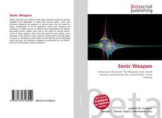 Bookcover of Sonic Weapon