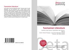 Couverture de Tasmanian Literature