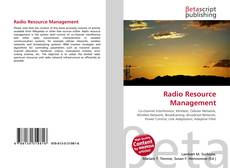 Bookcover of Radio Resource Management