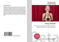 Bookcover of Tony Award