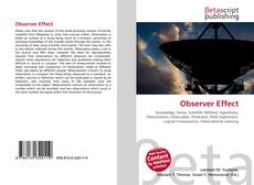 Bookcover of Observer Effect