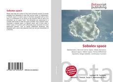 Bookcover of Sobolev space