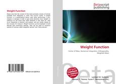 Bookcover of Weight Function