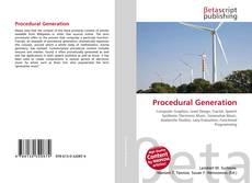Bookcover of Procedural Generation