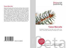 Bookcover of Taxus Baccata