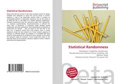 Bookcover of Statistical Randomness