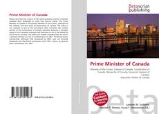 Bookcover of Prime Minister of Canada