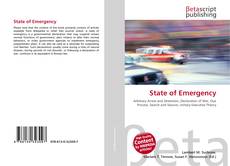 Bookcover of State of Emergency