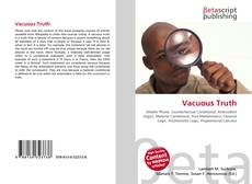 Bookcover of Vacuous Truth