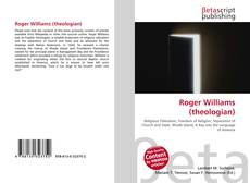 Roger Williams (theologian) kitap kapağı