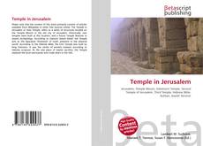 Bookcover of Temple in Jerusalem