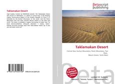 Capa do livro de Taklamakan Desert 