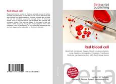 Couverture de Red blood cell