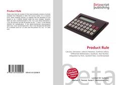 Buchcover von Product Rule