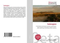 Bookcover of Subregion