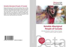 Couverture de Notable Aboriginal People of Canada