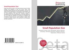 Small Population Size kitap kapağı