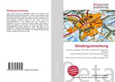 Bookcover of Wiedergutmachung