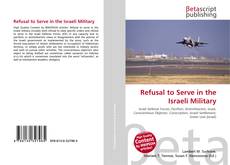 Portada del libro de Refusal to Serve in the Israeli Military