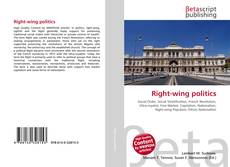 Couverture de Right-wing politics