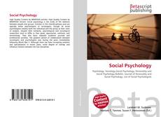 Portada del libro de Social Psychology
