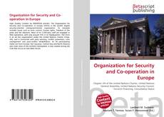 Portada del libro de Organization for Security and Co-operation in Europe