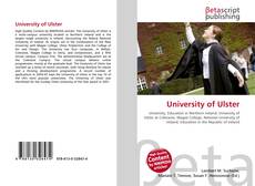 Portada del libro de University of Ulster