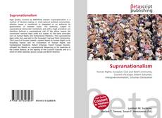 Supranationalism kitap kapağı