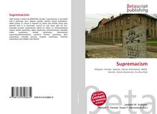 Portada del libro de Supremacism