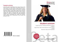 Student activism kitap kapağı