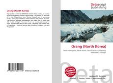 Portada del libro de Orang (North Korea)