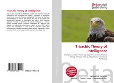 Couverture de Triarchic Theory of Intelligence