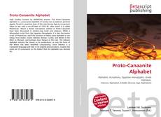 Couverture de Proto-Canaanite Alphabet