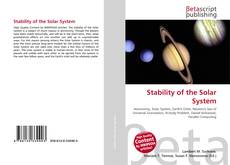 Copertina di Stability of the Solar System