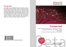 Trompe-l'œil kitap kapağı