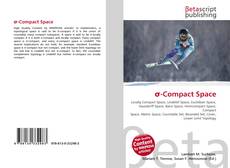 Capa do livro de σ-Compact Space 