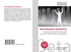Normalization (Statistics) kitap kapağı