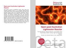 Capa do livro de Open-pool Australian Lightwater Reactor 