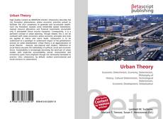 Capa do livro de Urban Theory 