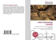 Couverture de Short Chronology Timeline
