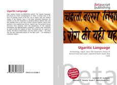 Couverture de Ugaritic Language
