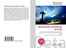 Couverture de Westminster Confession of Faith