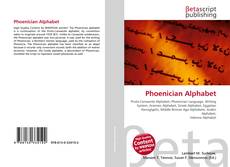 Capa do livro de Phoenician Alphabet 