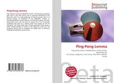 Couverture de Ping-Pong Lemma