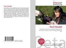 Capa do livro de Paul Claudel 