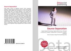 Couverture de Source Separation