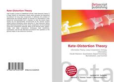 Capa do livro de Rate–Distortion Theory 