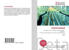 Capa do livro de Uncorrelated 