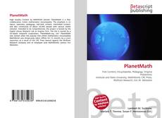 Capa do livro de PlanetMath 
