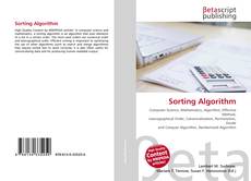 Capa do livro de Sorting Algorithm 